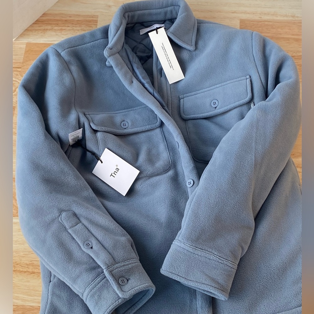 Tna Blue shacket.